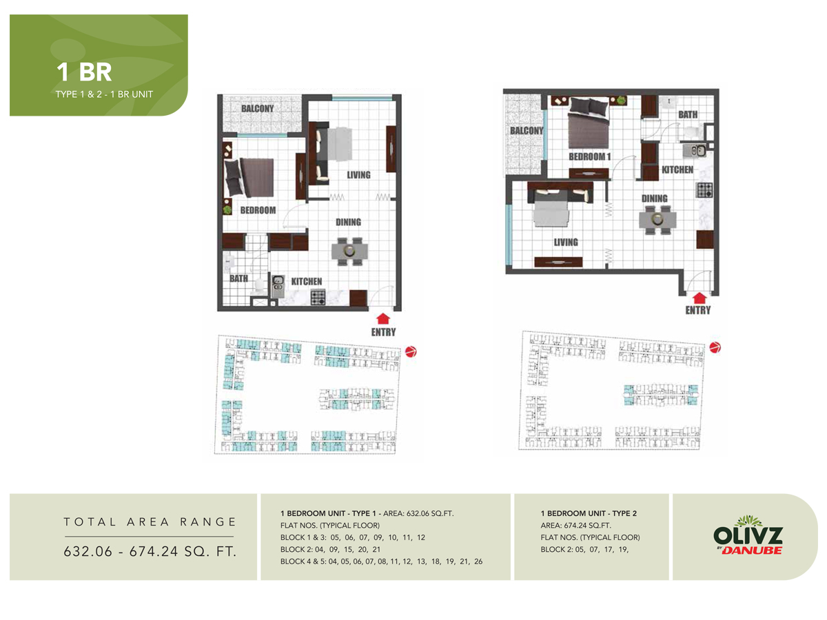 Olivz Residence floor plan 2
