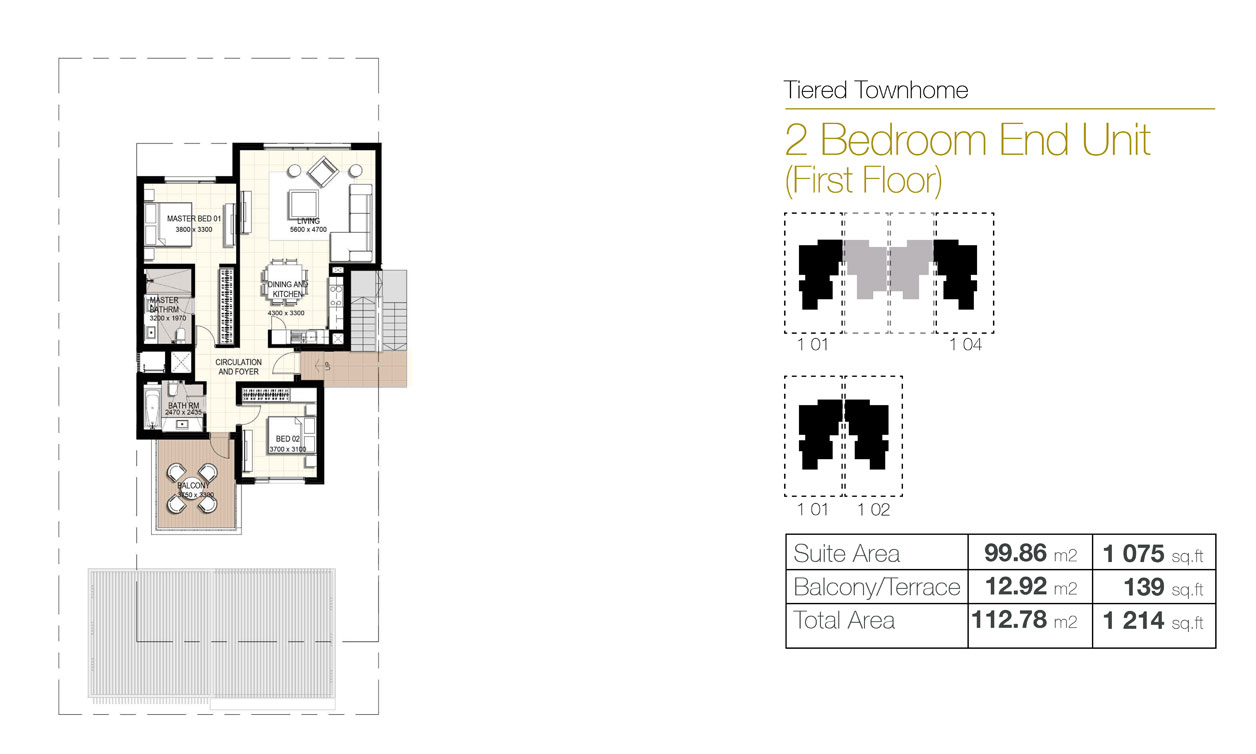 Urbana III floor plan 2