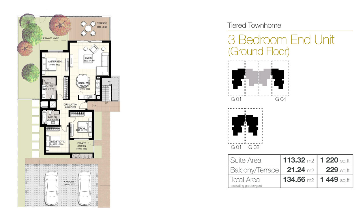 Urbana III floor plan 3