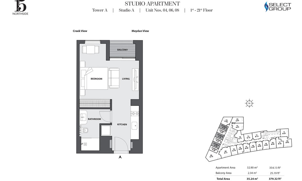 15 Northside floor plan 1