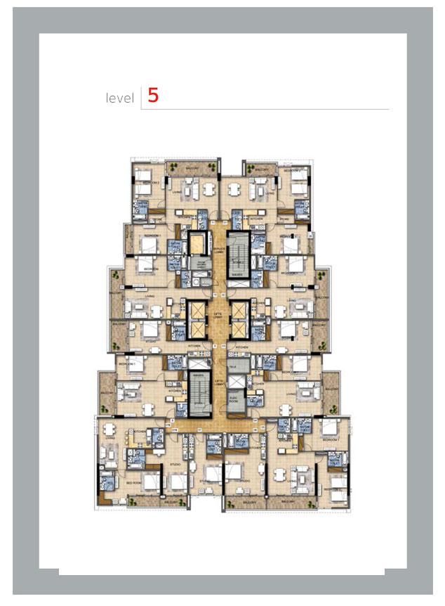 Avanti Apartments floor plan 2