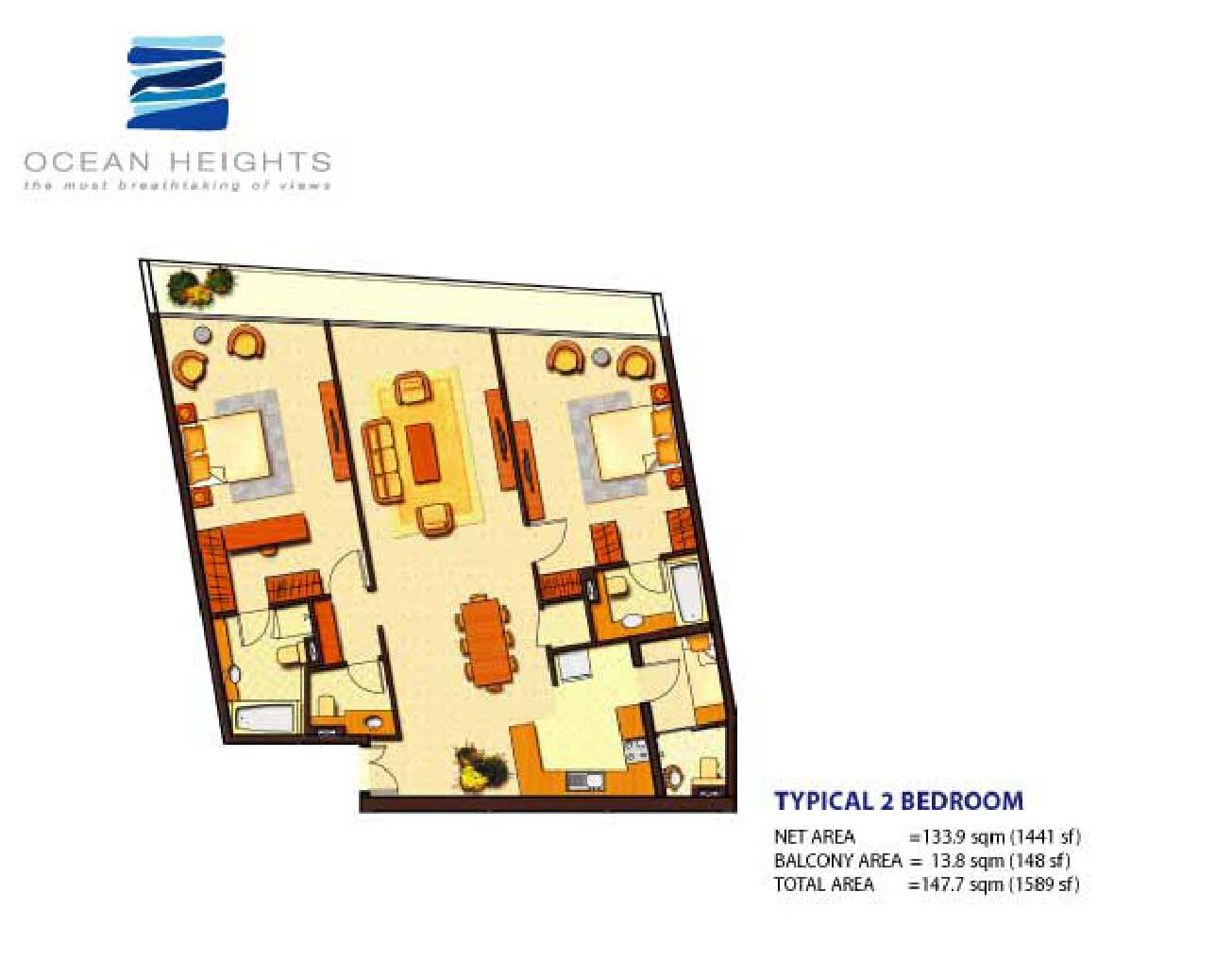 Ocean Heights floor plan 3