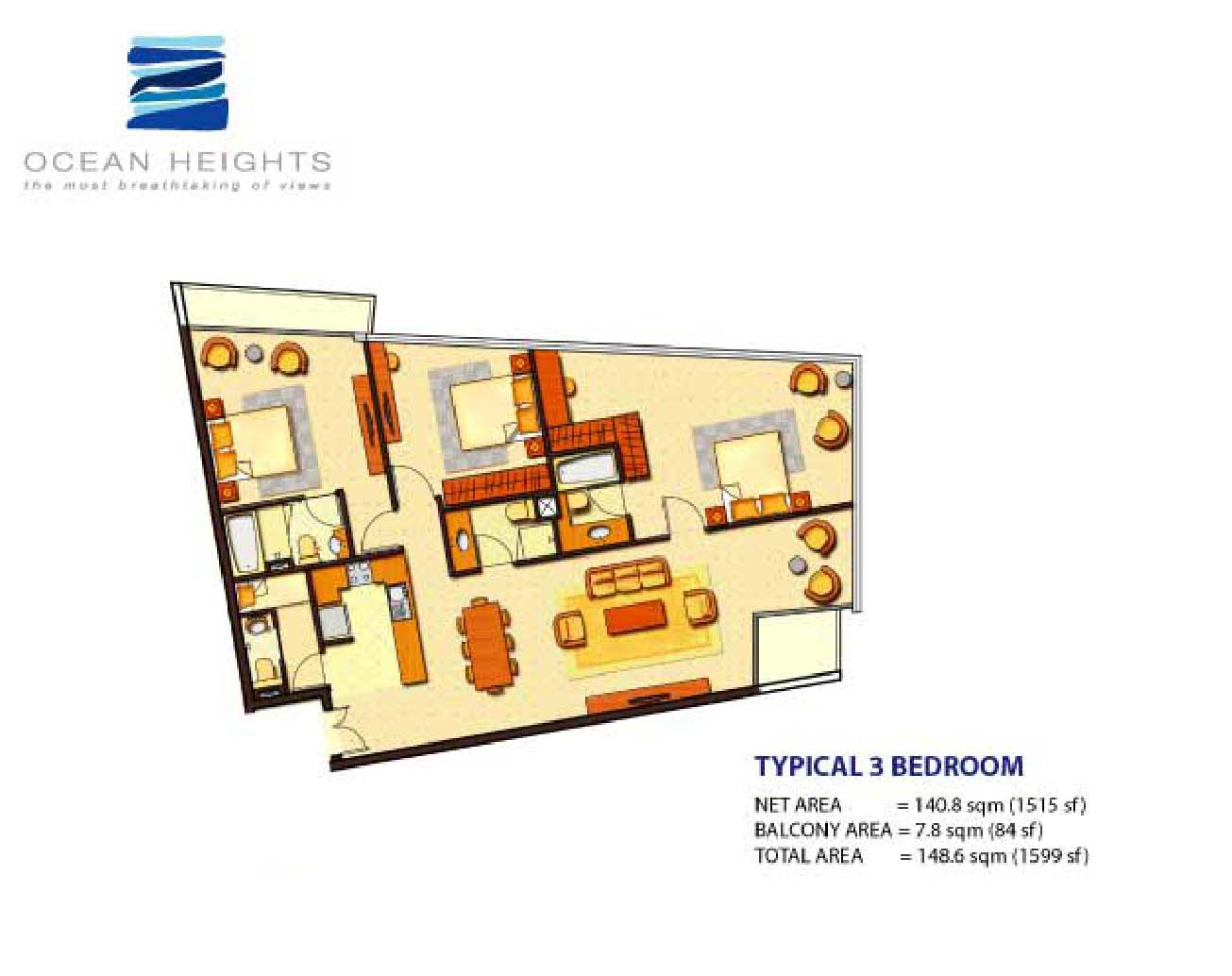 Ocean Heights floor plan 4