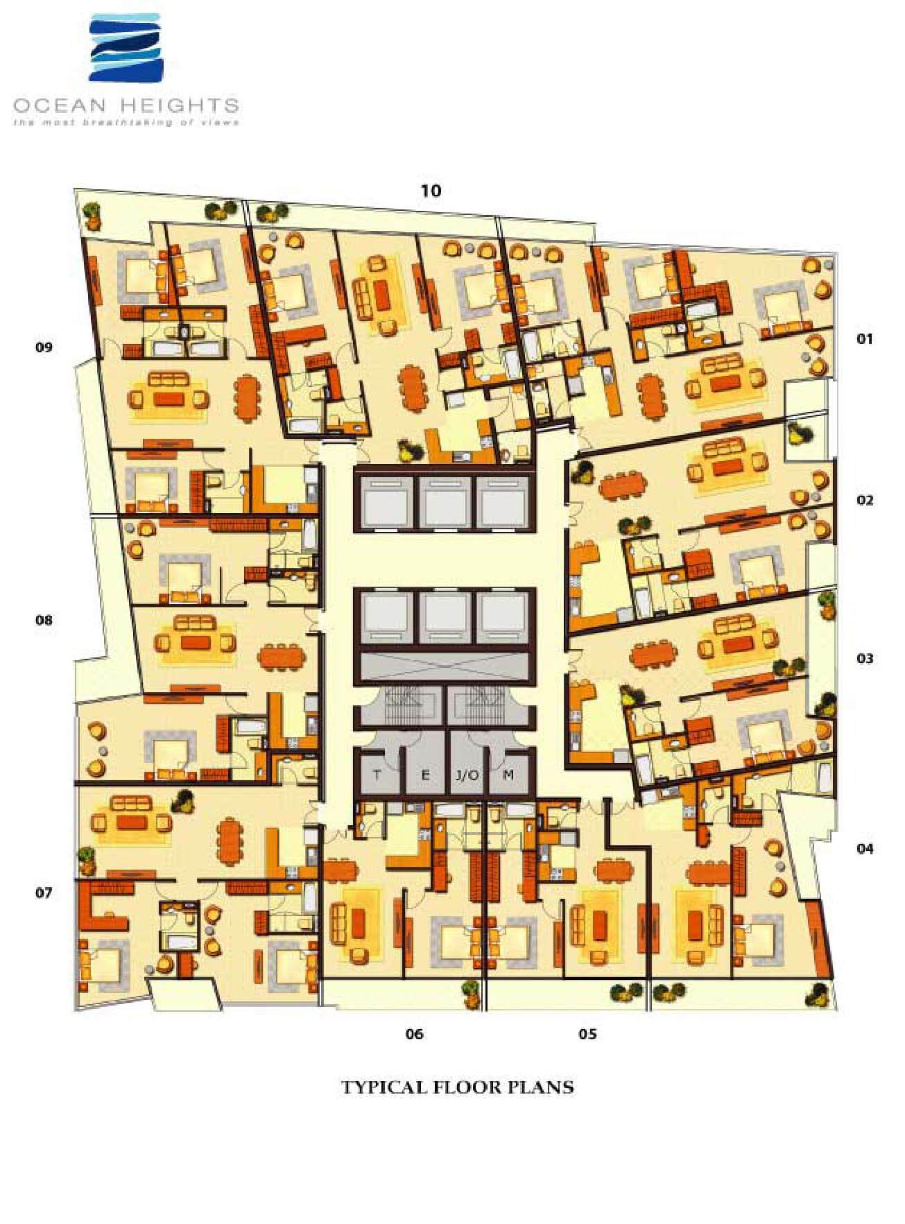Ocean Heights floor plan 2