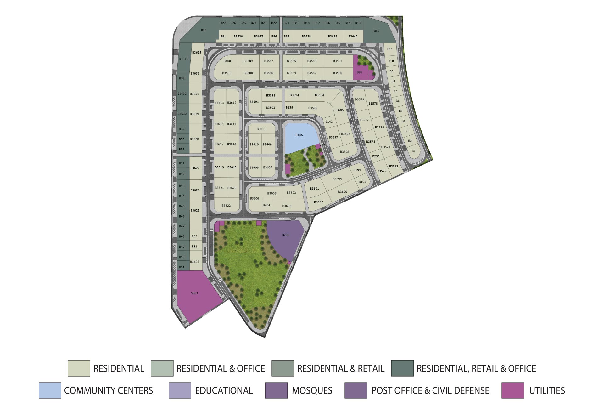 Areej Plots floor plan 2
