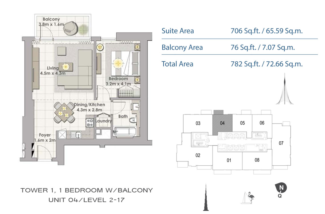 Creek Horizon floor plan 1