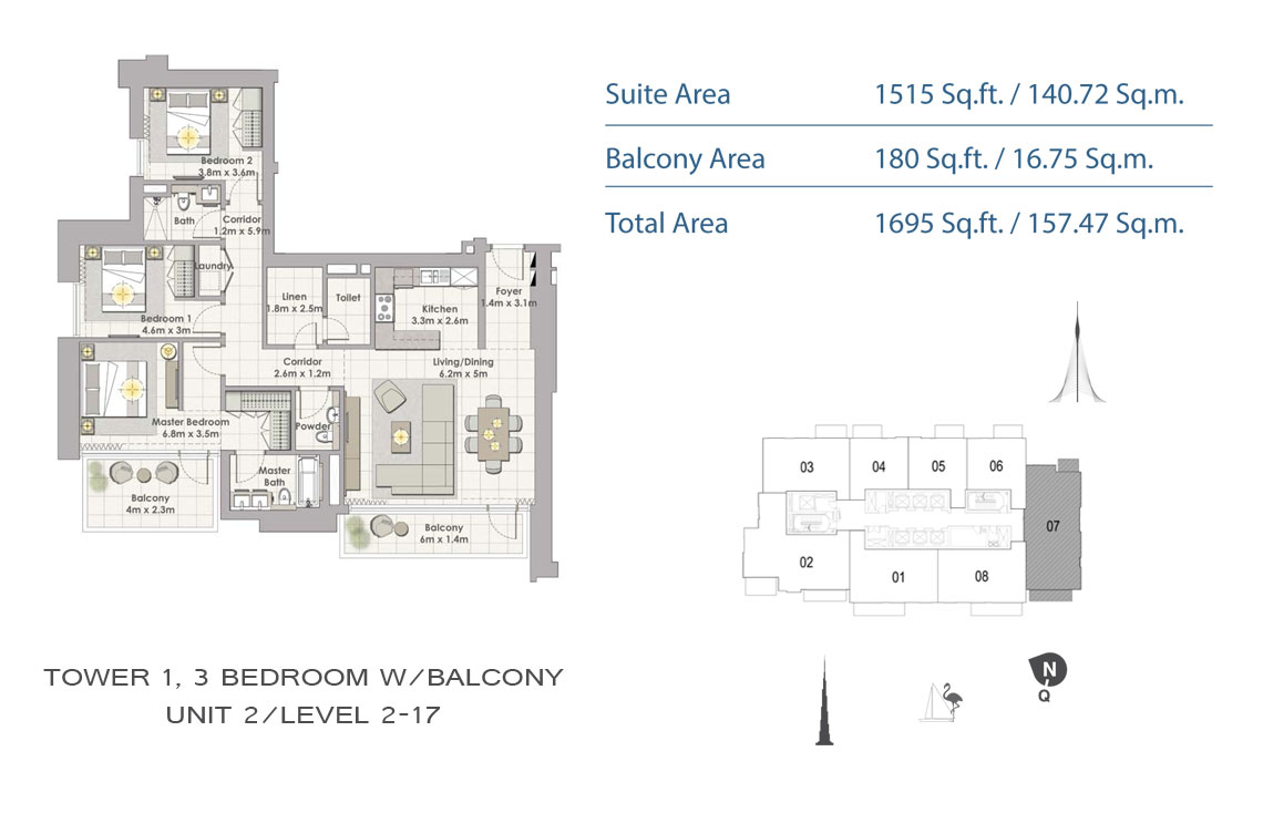 Creek Horizon floor plan 3