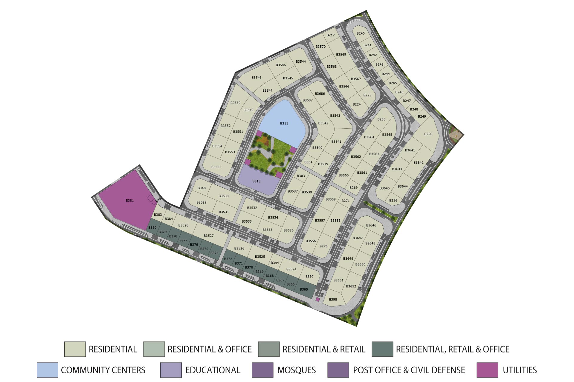 Naseem Residence Plots floor plan 2