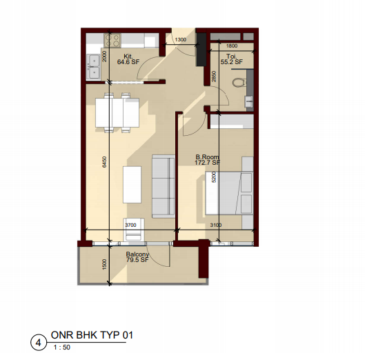 Laya Heights floor plan 2