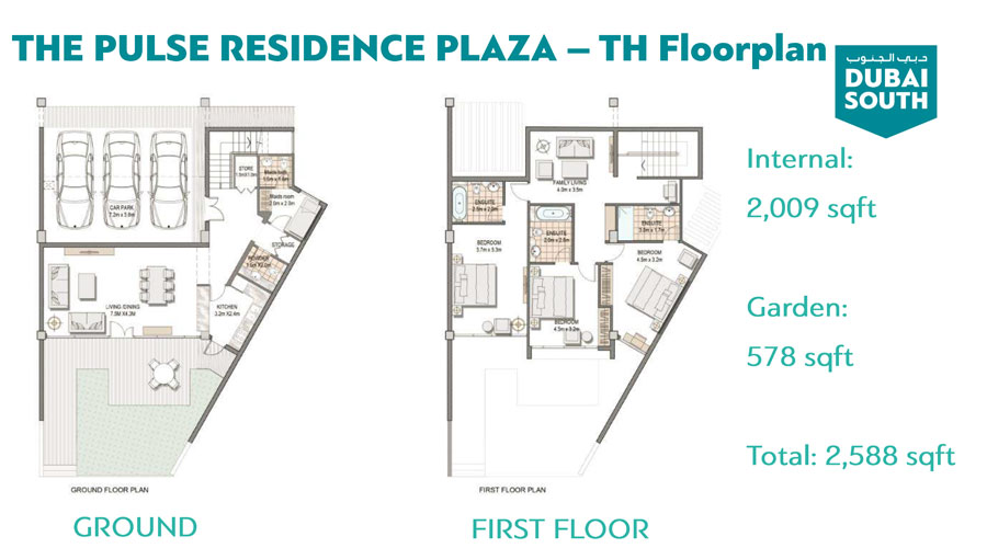 The Pulse floor plan 2