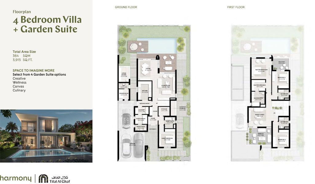 Harmony Villas floor plan 3