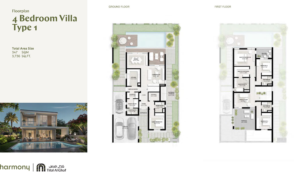 Harmony Villas floor plan 2
