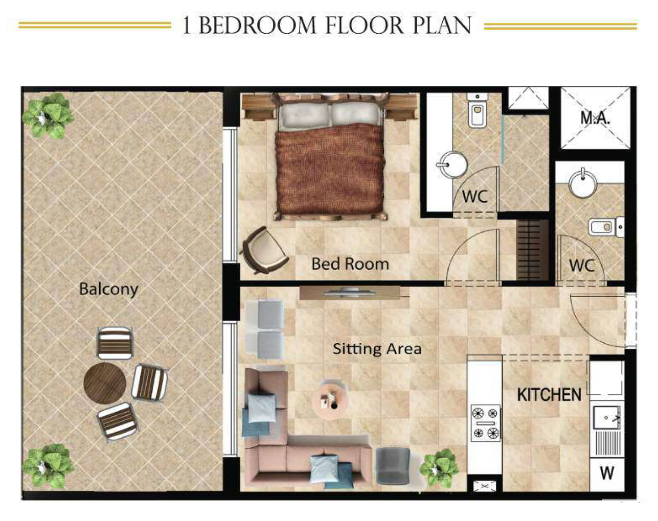 Dar Al Jawhara floor plan 1