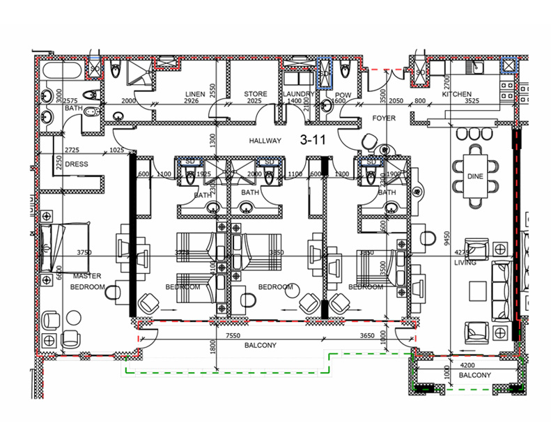 Manazel Al Khor floor plan 4