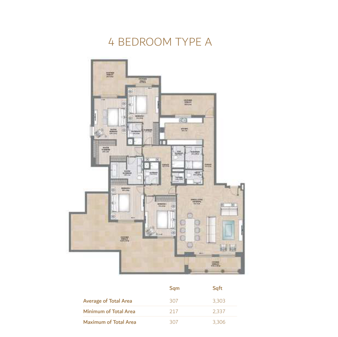Alandalus Tower D floor plan 5