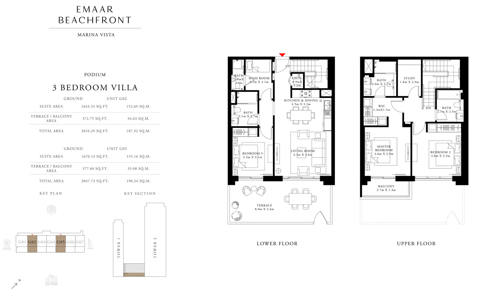 Marina Vista Villas floor plan 1