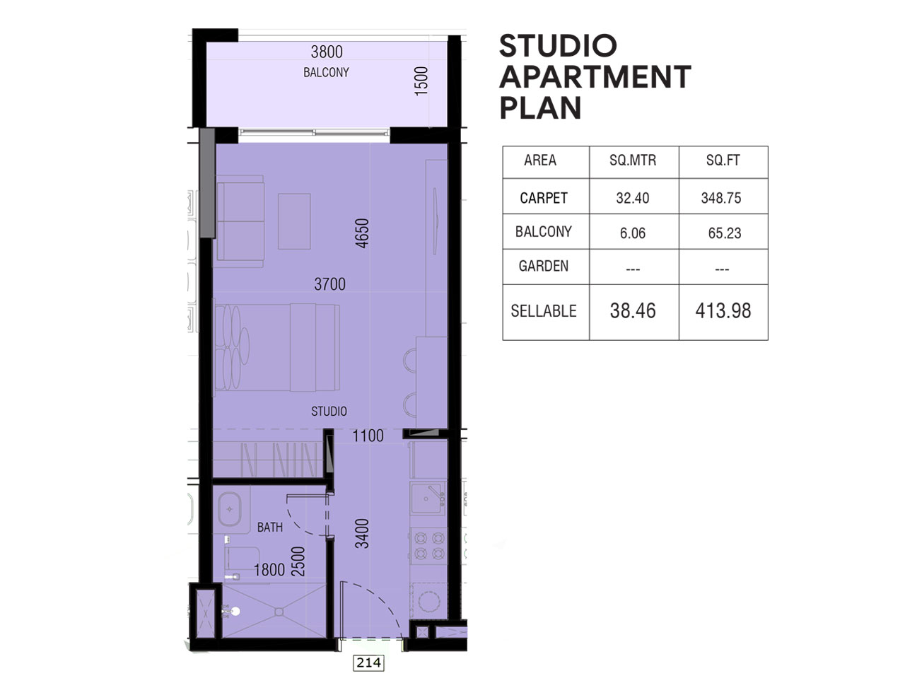 Joya Blanca Residences floor plan 1