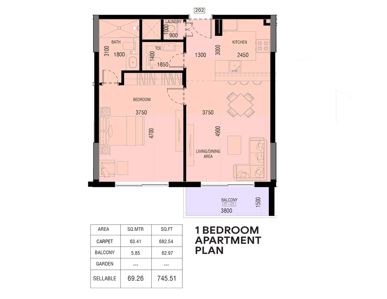 Joya Blanca Residences floor plan 2