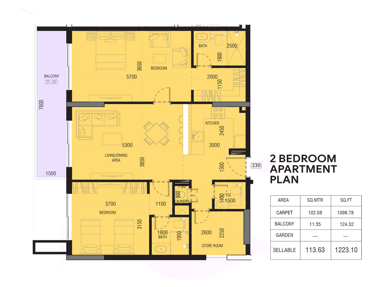 Joya Blanca Residences floor plan 4