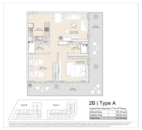 Diva Apartments floor plan 3