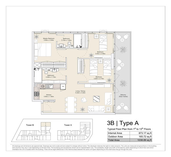 Diva Apartments floor plan 4