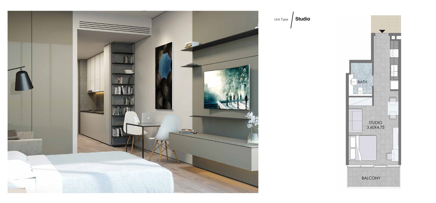 Bloom Towers JVC floor plan 1