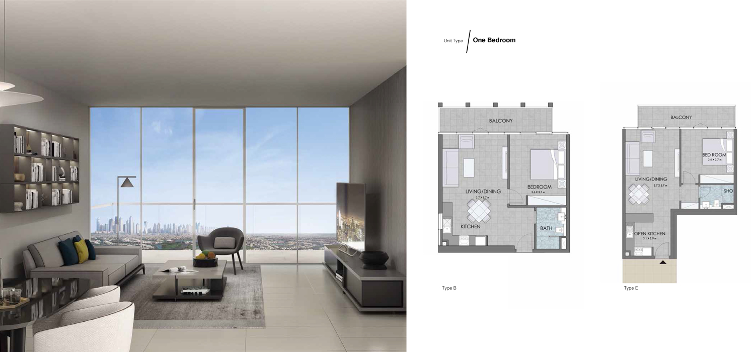 Bloom Towers JVC floor plan 2
