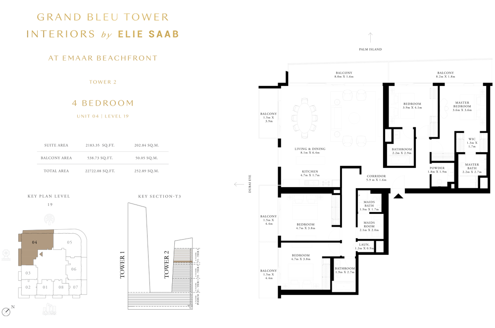 Grand Bleu Tower 2 floor plan 4