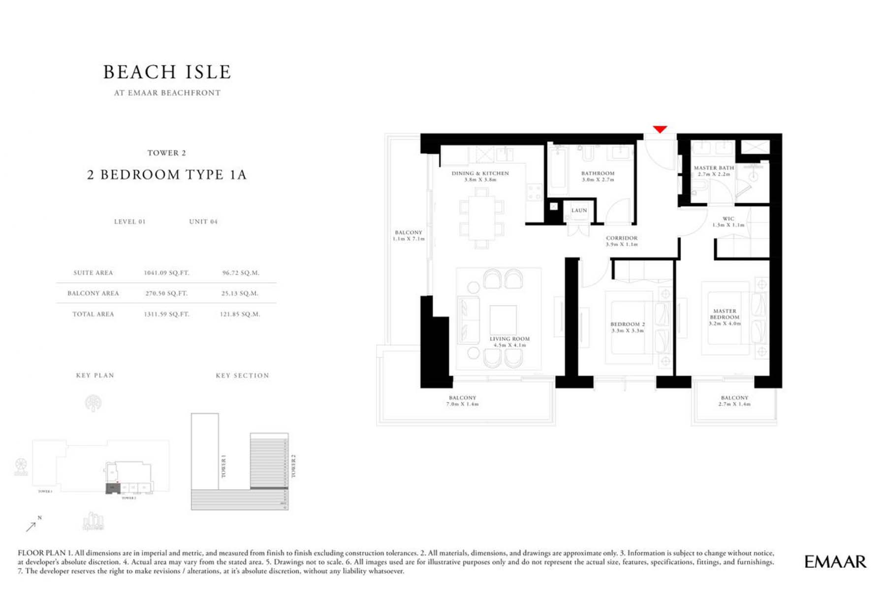 Beach Isle Tower 2 floor plan 2