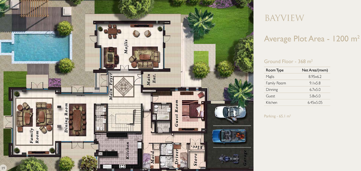 Marina Sunset Bay floor plan 1