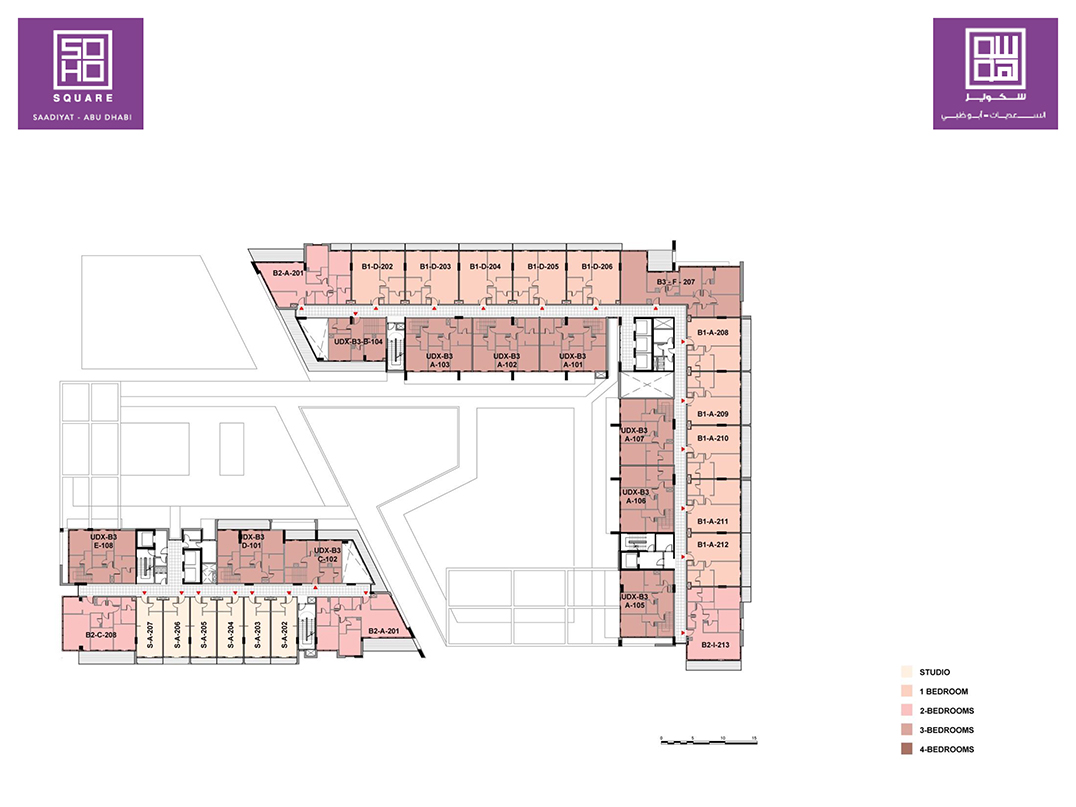Soho Square floor plan 3