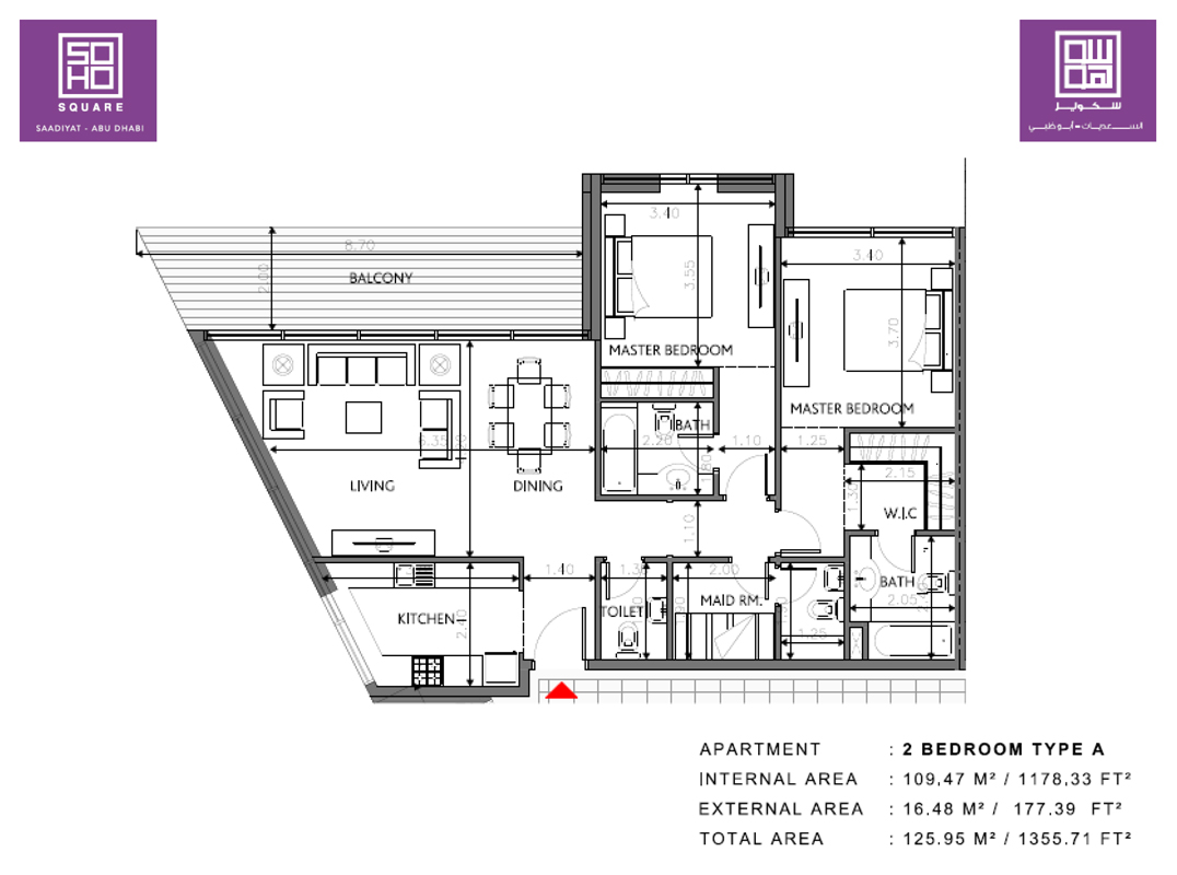 Soho Square floor plan 4