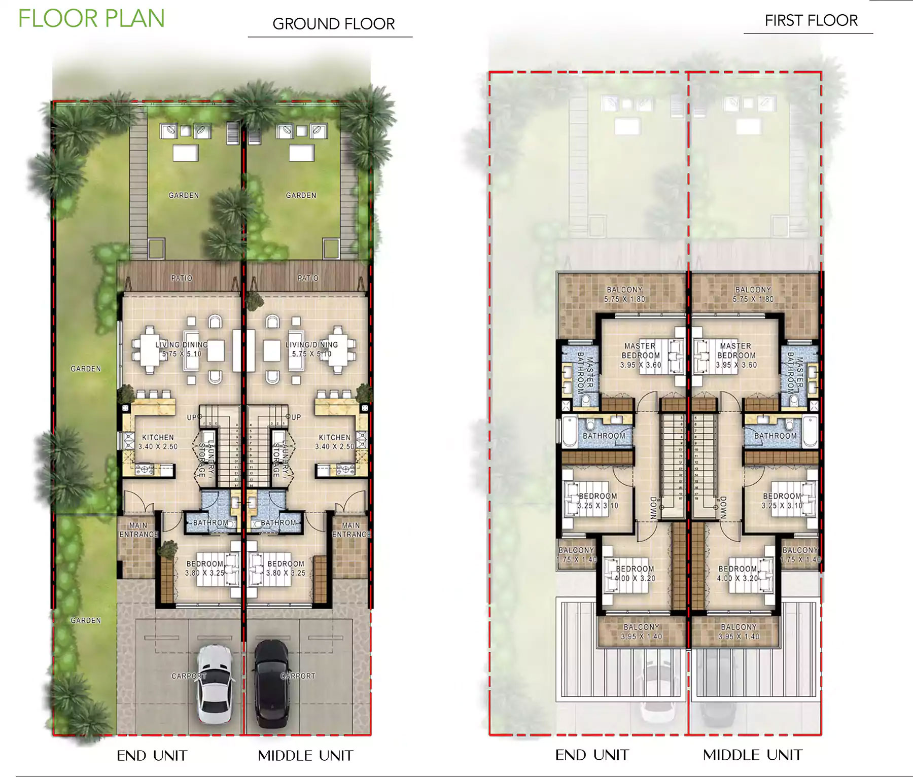 Silver Springs Villas floor plan 1