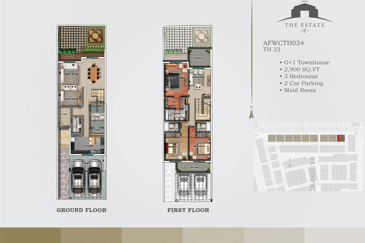 The Estate 2 floor plan 1