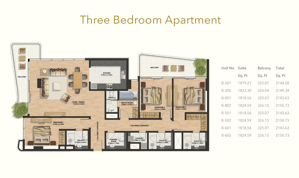 Gemini Splendor floor plan 5