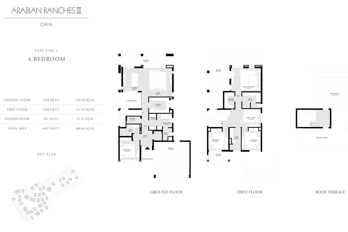 Caya at Arabian Ranches III floor plan 2