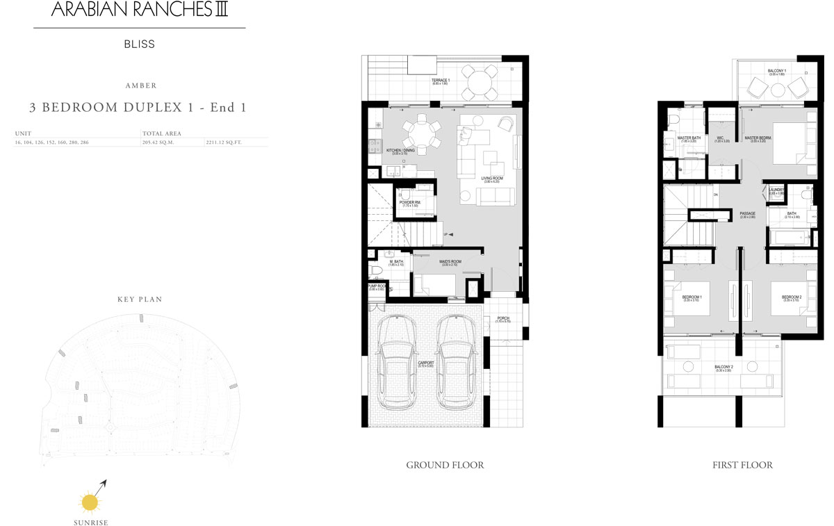 Bliss Townhouses floor plan 1