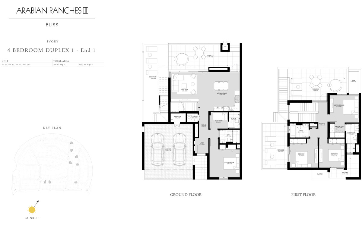 Bliss Townhouses floor plan 2