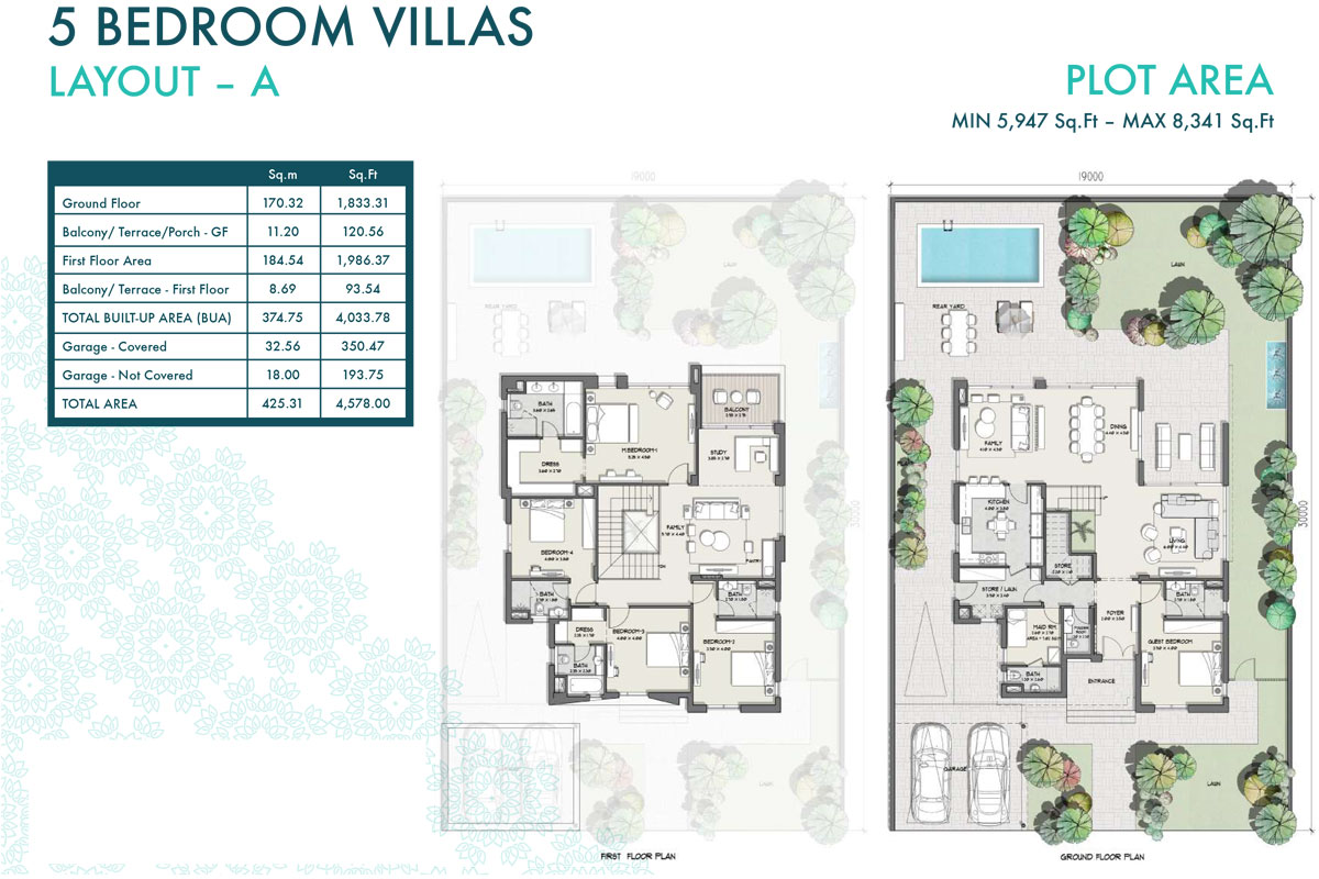 Murooj Al Furjan floor plan 2