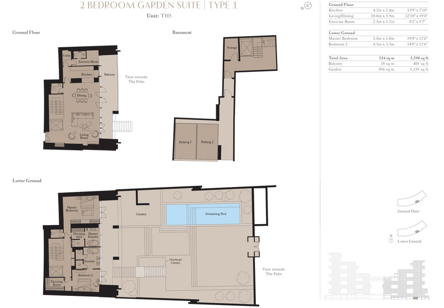 The Royal Atlantis Residences floor plan 1