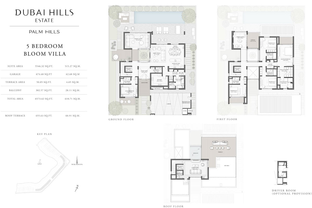Palm Hills Villas floor plan 1