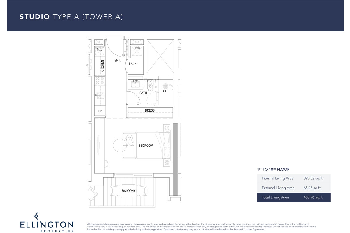 Kensington Waters floor plan 1