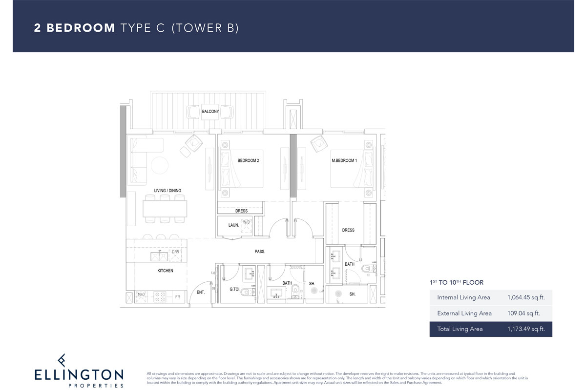 Kensington Waters floor plan 4
