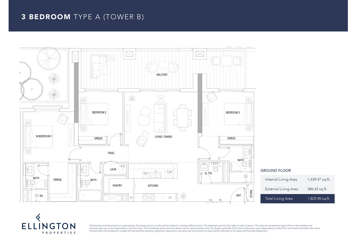 Kensington Waters floor plan 5