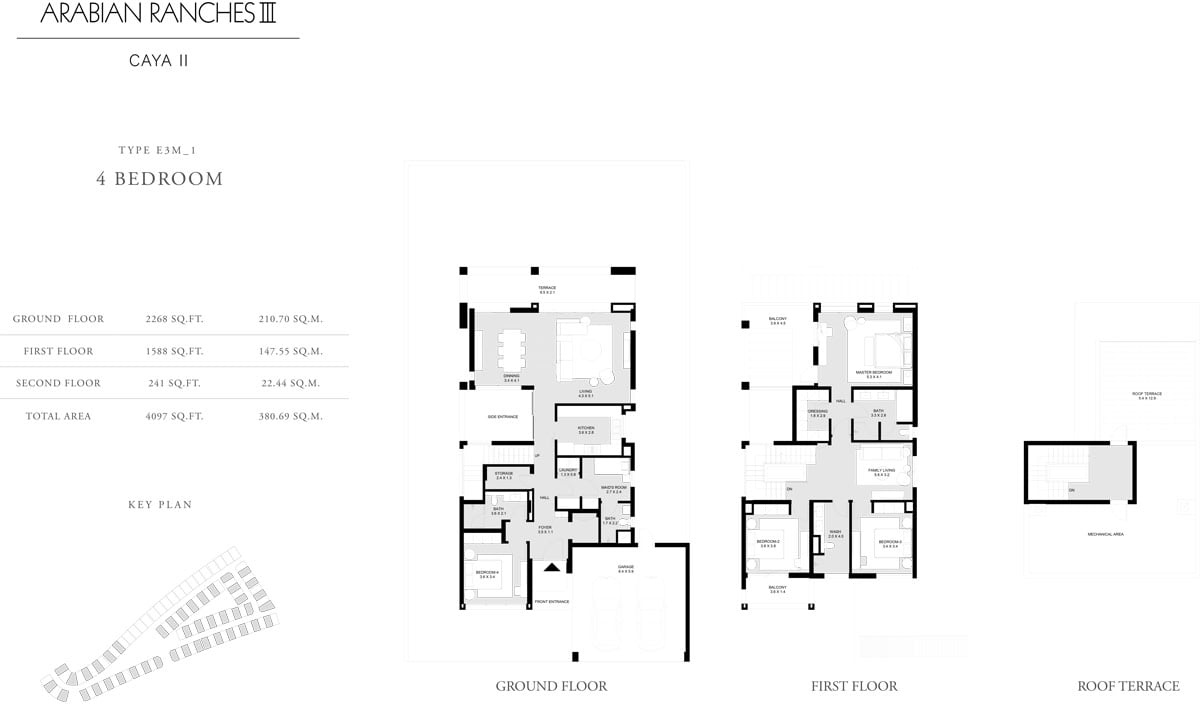 Caya 2 at Arabian Ranches 3 floor plan 1