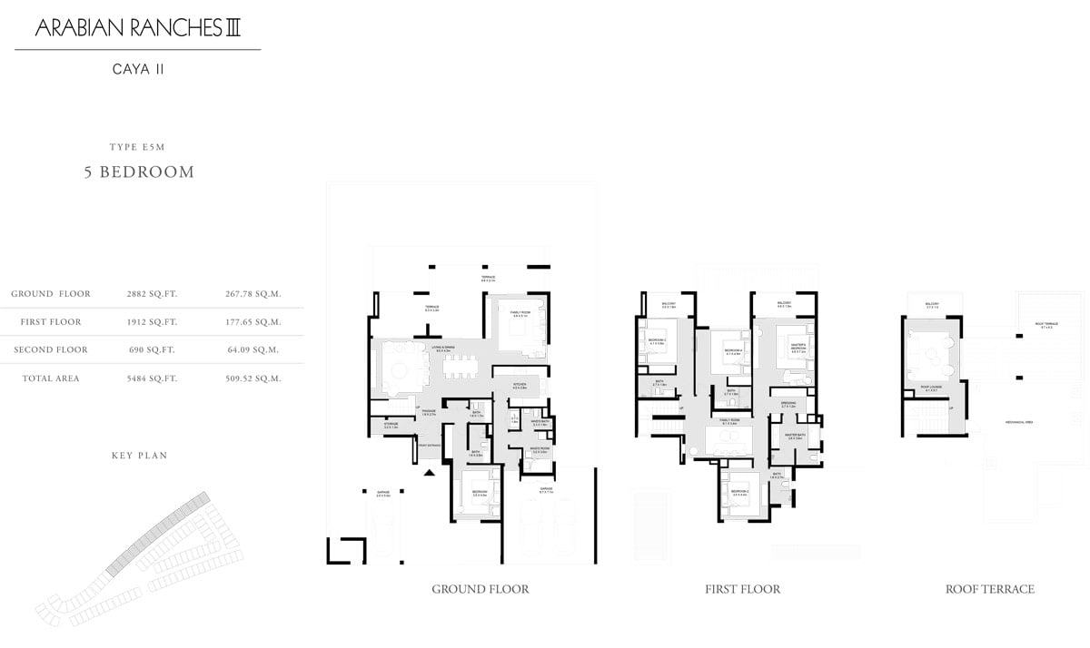 Caya 2 at Arabian Ranches 3 floor plan 2