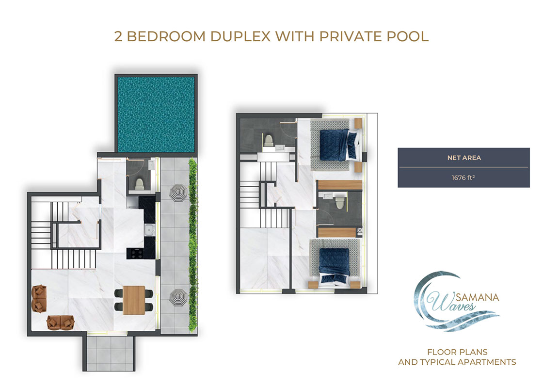 Samana Waves floor plan 3