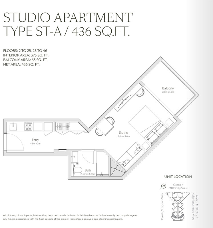 Regalia Tower floor plan 1