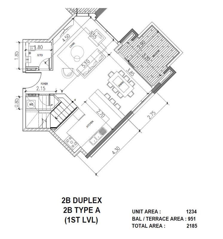 Regalia Tower floor plan 3
