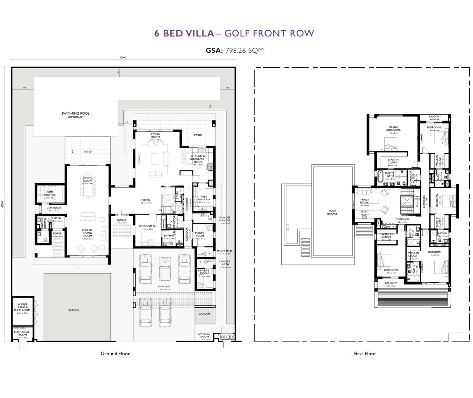 The Magnolias Yas Acres floor plan 6